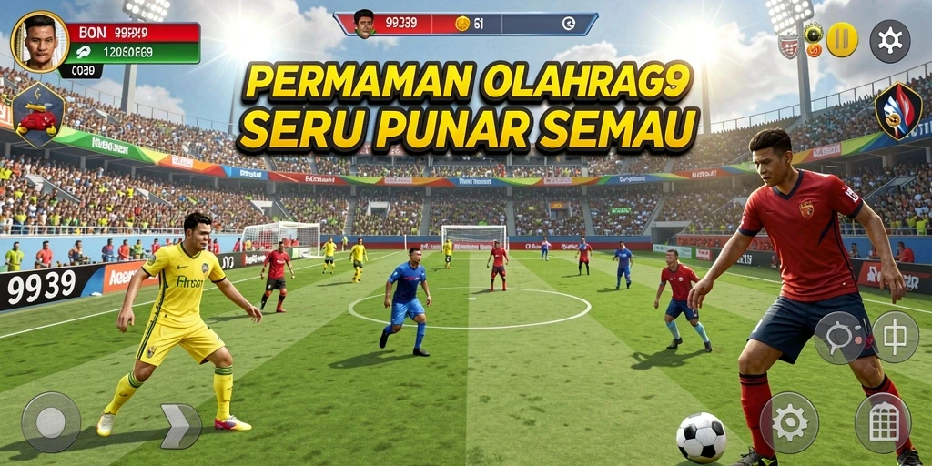 Tangkapan layar gameplay <strong>9939</strong> yang menampilkan aksi olahraga yang mendebarkan.