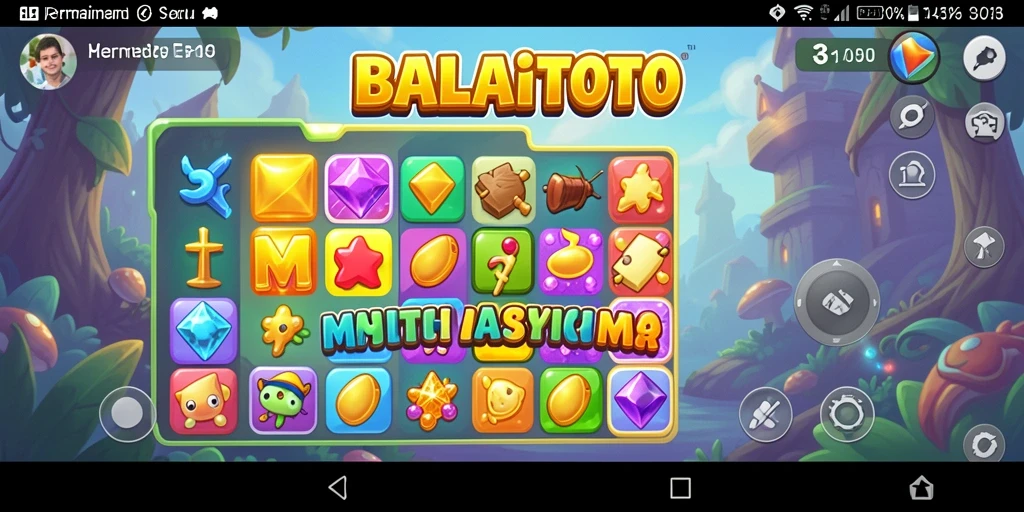 Screenshot gameplay <strong>BALAITOTO</strong> yang menarik dan penuh warna.