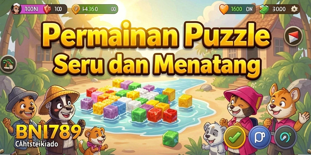 Tampilan gameplay BNI789 dengan teka-teki yang menantang dan grafis menarik.