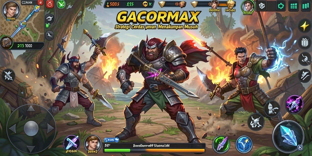 Tampilan gameplay GACORMAX yang mendebarkan dan penuh strategi.