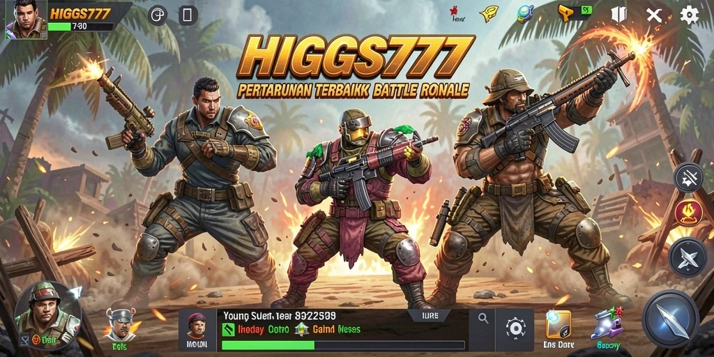 Tampilan gameplay yang seru dan menegangkan di HIGGS777.