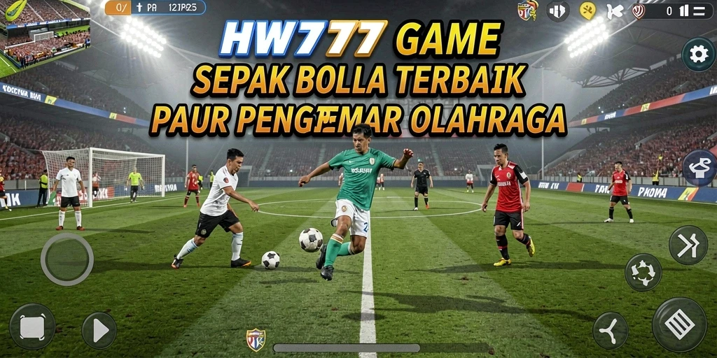 Tampilan gameplay HW777 yang menegangkan dan mendebarkan saat pertandingan berlangsung.