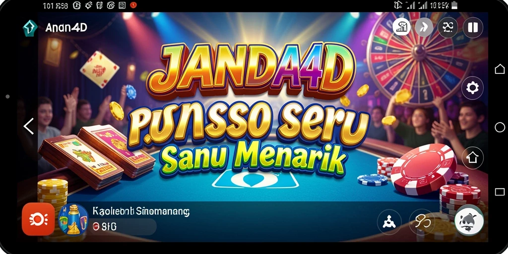 Screenshot utama JANDA4D menampilkan gameplay kasino yang seru dan interaktif.