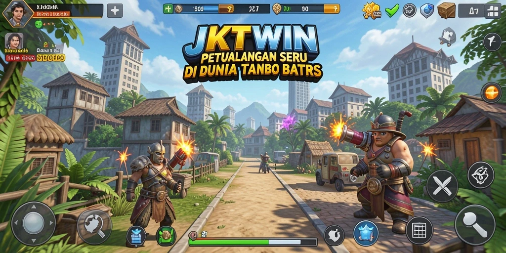 Screenshot gameplay JKTWIN menampilkan petualangan seru dan menantang.