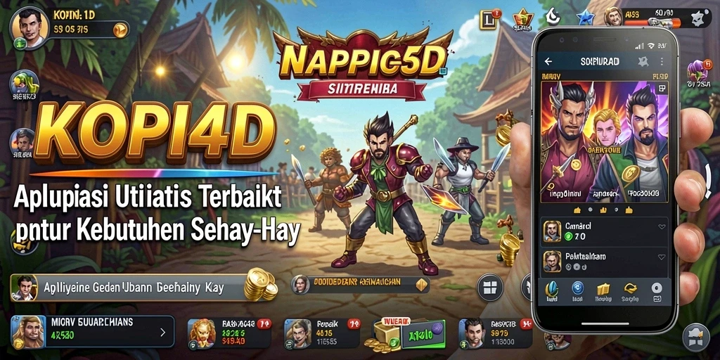 Tampilan antarmuka utama KOPI4D yang intuitif dan mudah digunakan.