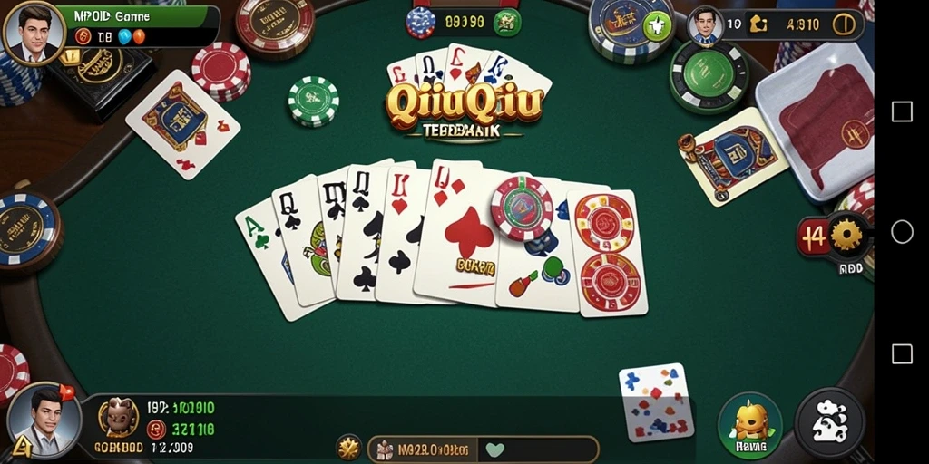 Gameplay seru QiuQiu di MPOID dengan grafis menarik.