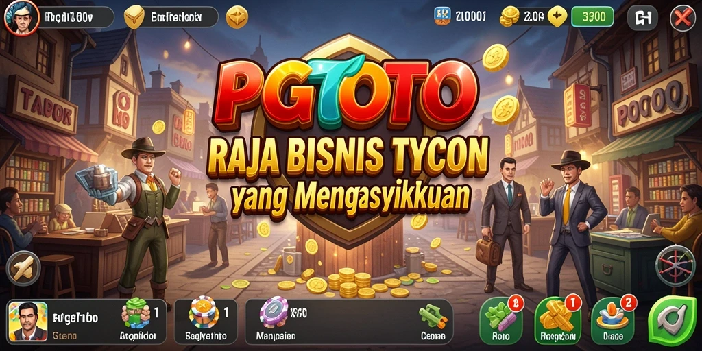 Screenshot PGTOTO menampilkan gameplay Tycoon yang menggugah semangat.