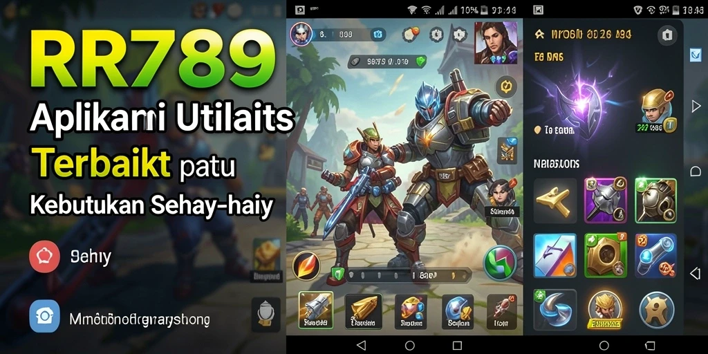 Tampilan antarmuka RR789 yang sederhana dan efisien untuk pengguna.