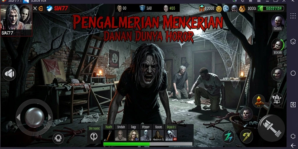 Gameplay SIA777 yang menampilkan kengerian dan misteri.